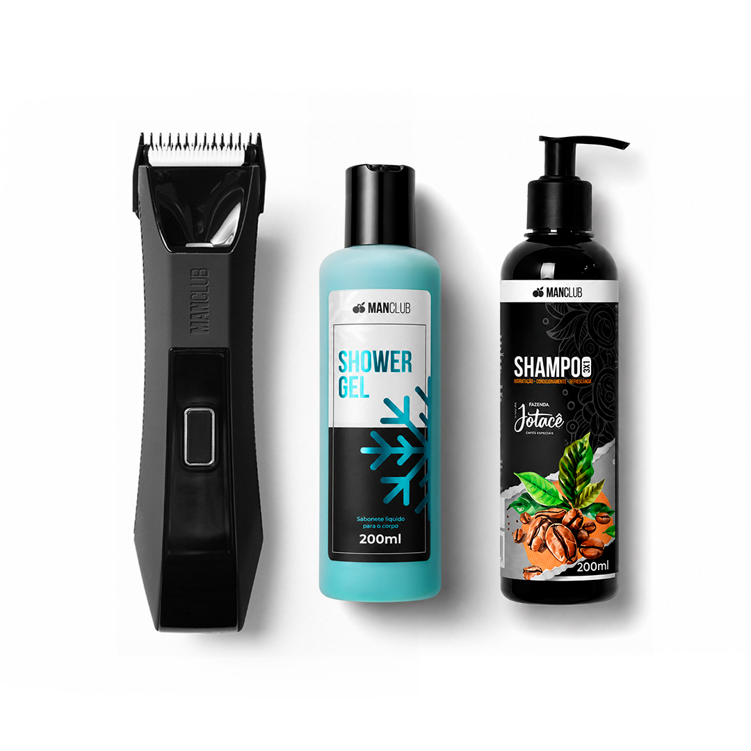 Desmatador 2.0 + Shower Gel + Shampoo