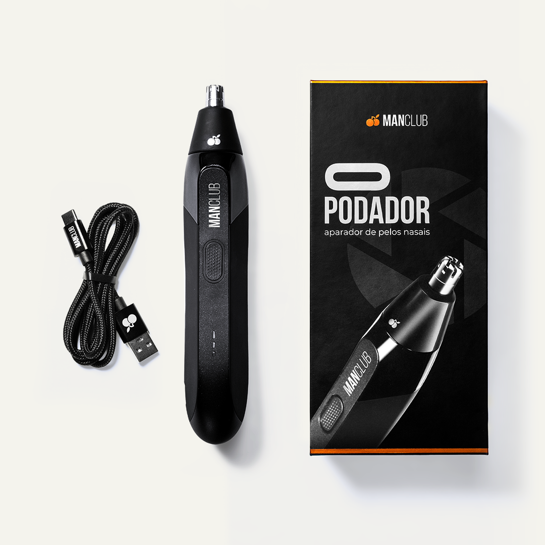 Aparador de Pelos Nasal Masculino | O Podador