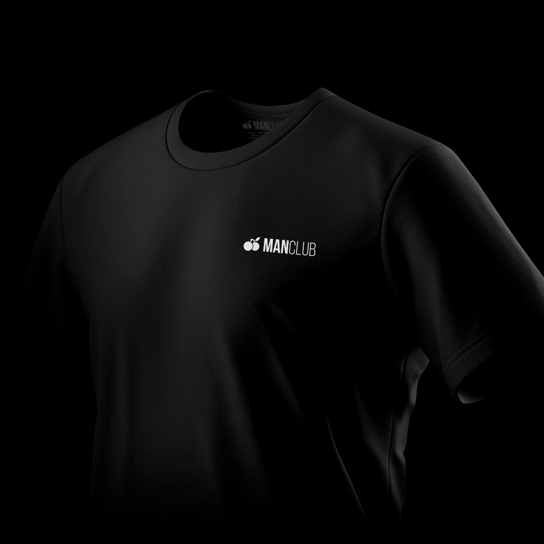 T-Shirt ManClub - Camiseta Algodão Egípcio