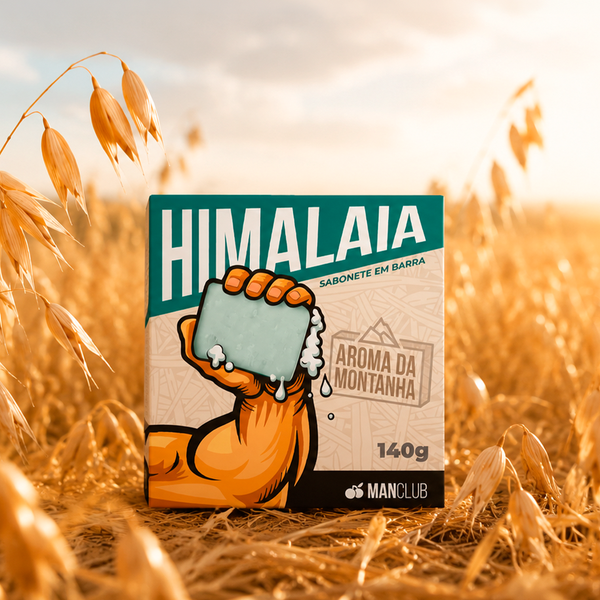 Sabonete Himalaia - Sabonete Masculino em Barra com Hortelã, Laranja e Cedro - Imagem 5