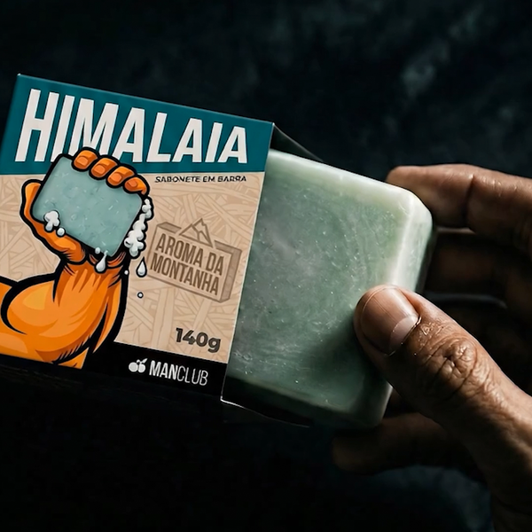 Sabonete Himalaia - Sabonete Masculino em Barra com Hortelã, Laranja e Cedro - Imagem 2