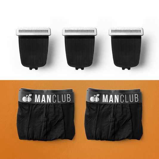 2 Cuecas Boxer + 3 Lâminas Extra