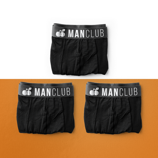 [Kit 3] Cueca Boxers - ManClub