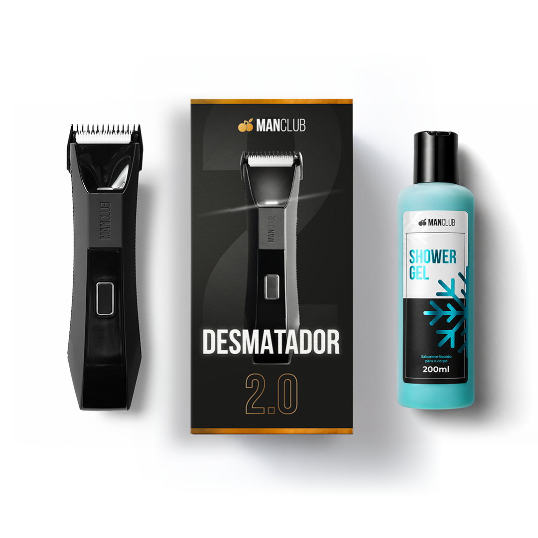 Kit Desmatador 2.0 + Shower Gel