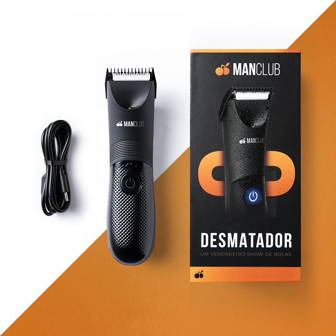 Aparador Elétrico de Pêlos e Virilha da ManClub - Promoção Aniversário