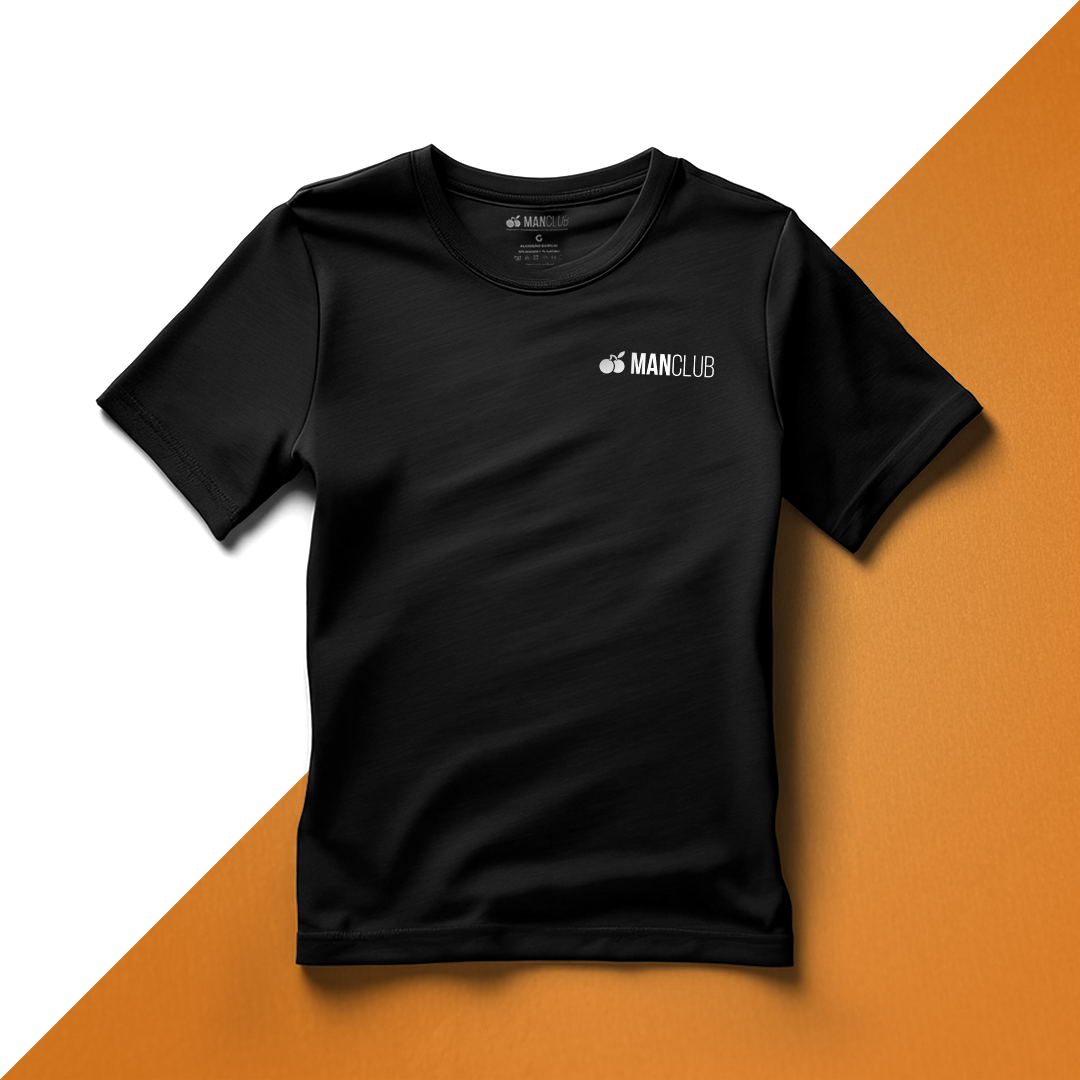 T-Shirt ManClub - Camiseta Algodão Egípcio